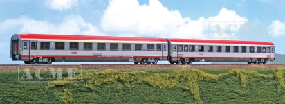 ACME 55377 - H0 - 2-tlg. Set Personenwagen 1./2. Kl., ÖBB, Ep. V